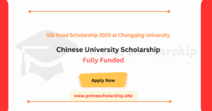 Silk Road Scholarship 2025 at Chongqing University